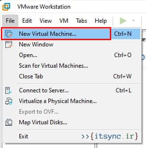 ubuntu.on .vmware.itsync.ir 1 - آموزش نصب لینوکس Ubuntu در VMware