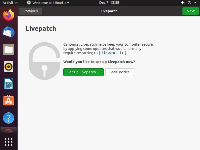 ubuntu.on .vmware.itsync.ir 16 - آموزش نصب لینوکس Ubuntu در VMware
