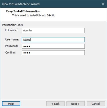 ubuntu.on .vmware.itsync.ir 4 - آموزش نصب لینوکس Ubuntu در VMware